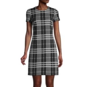 Calvin Klein Plaid Sheath Dress